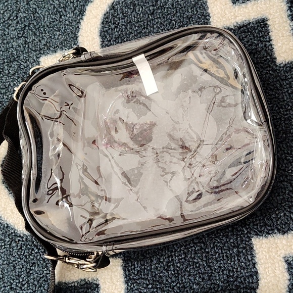 Clear Stadium Bag with Adjustable Strap - NWOT - Picture 6 of 8